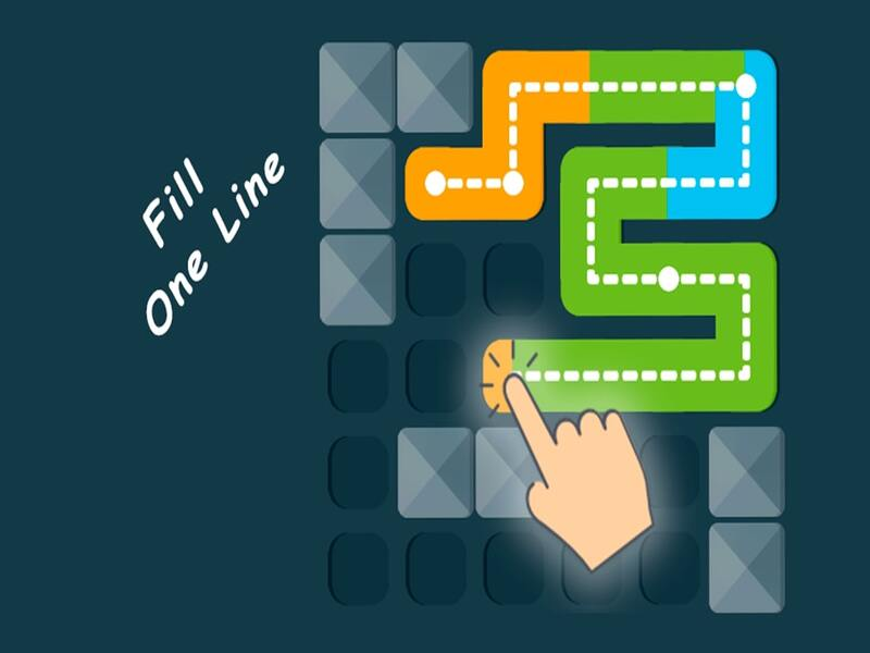 Spiel Füllen Sie eine Zeile Online