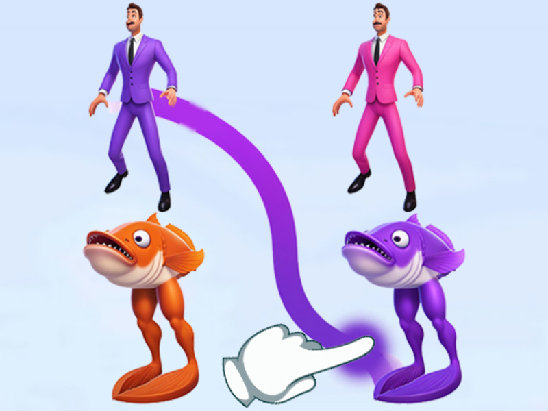 Spiel Zuhause stürmen den Fischkrieg Online