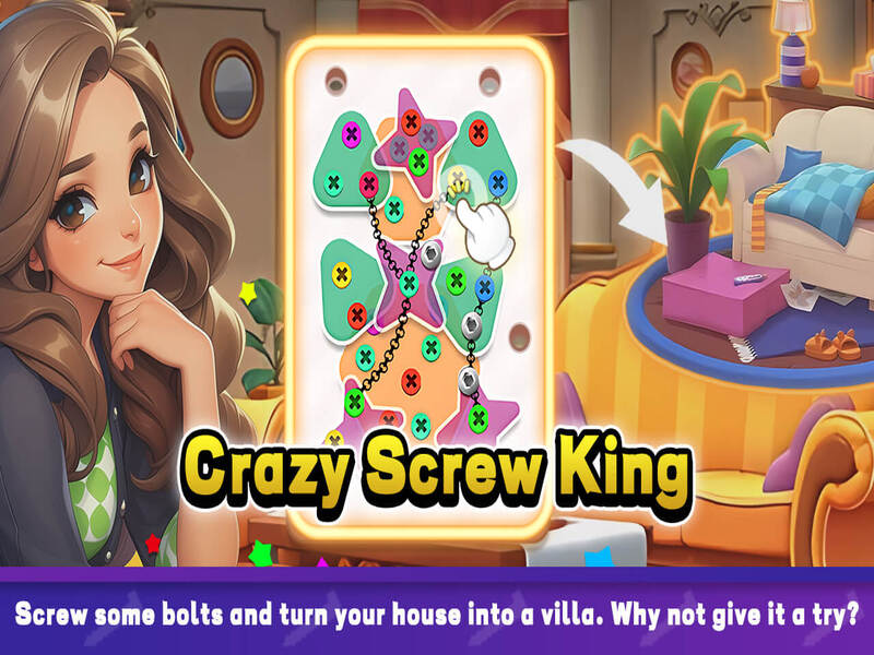 Spiel Verrückter Schraubenkönig Online