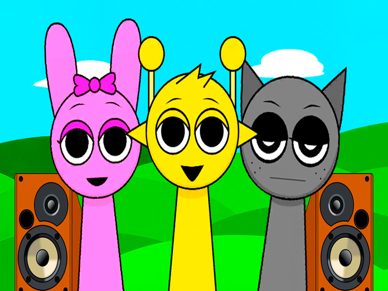 Spiel Sprunki Monster Music schlägt Online