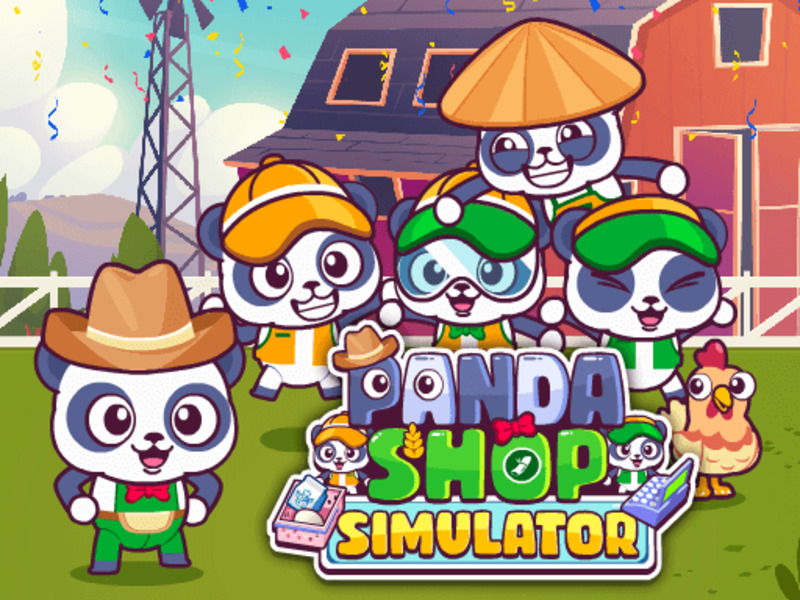 Spiel Panda Shop Simulator Online