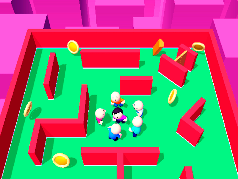Spiel Versteck und suche Freunde! Online