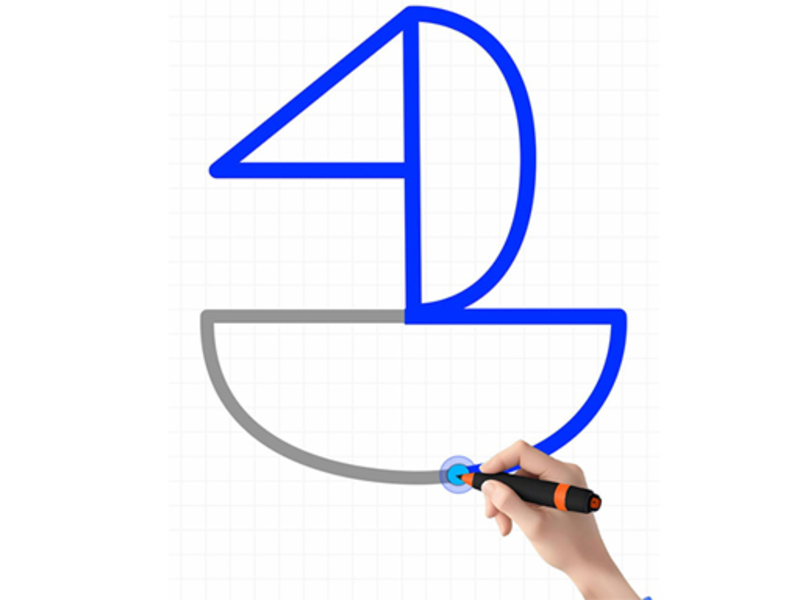Spiel Puzzle Zeichnung für einzelne Linien Online