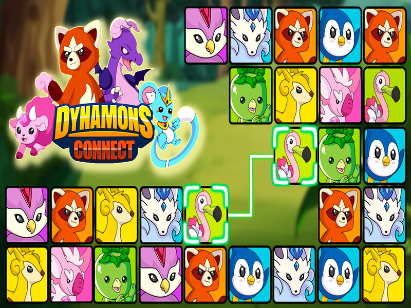 Spiel Dynamons verbinden sich Online
