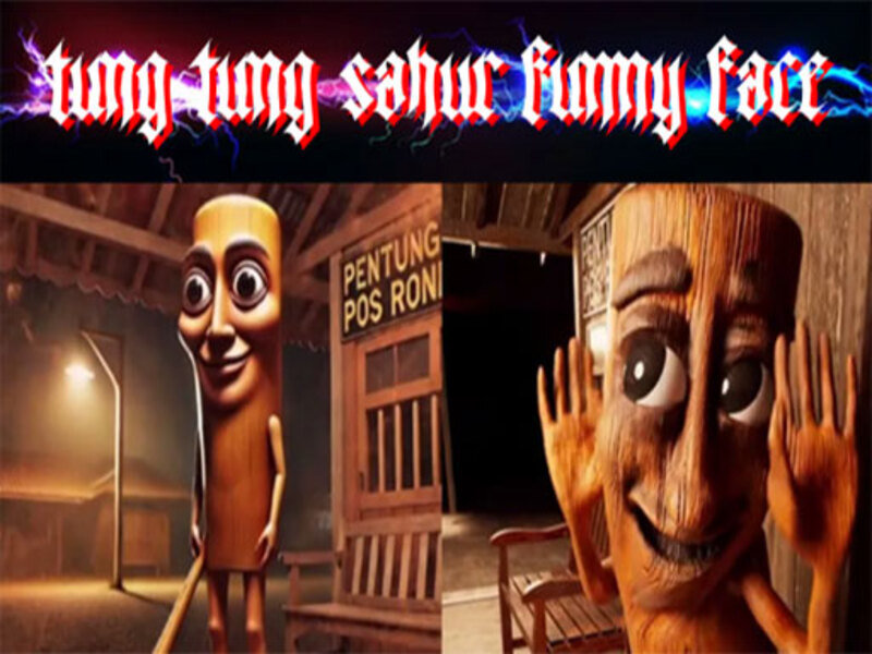 Spiel Tung Tung Sahur lustiges Gesicht Online