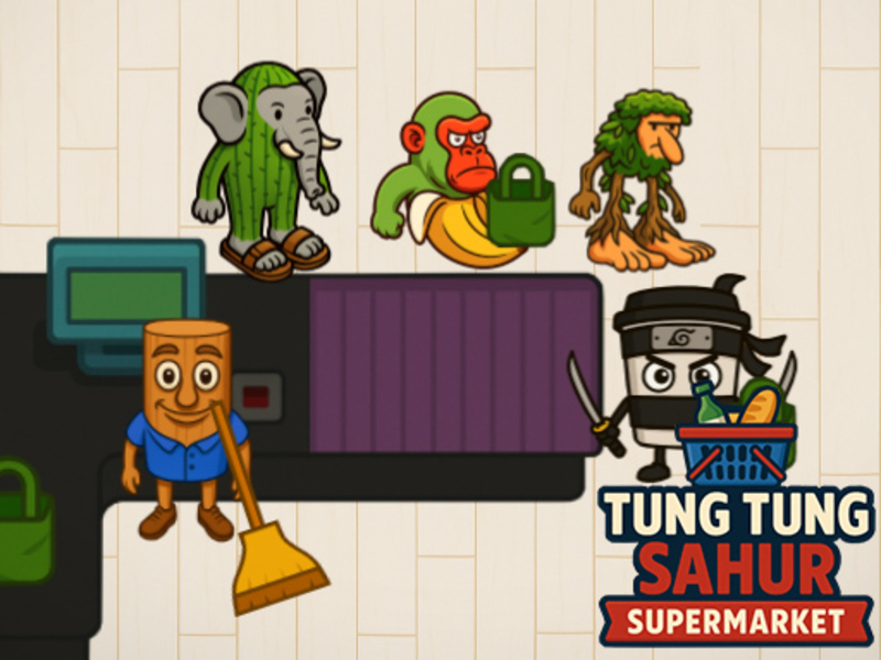 Spiel Tung Tung Sahur Supermarkt Online