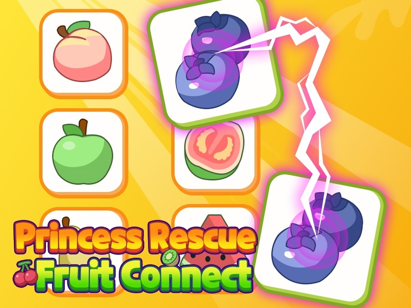 Spiel Prinzessin Rescue Fruit Connect Online
