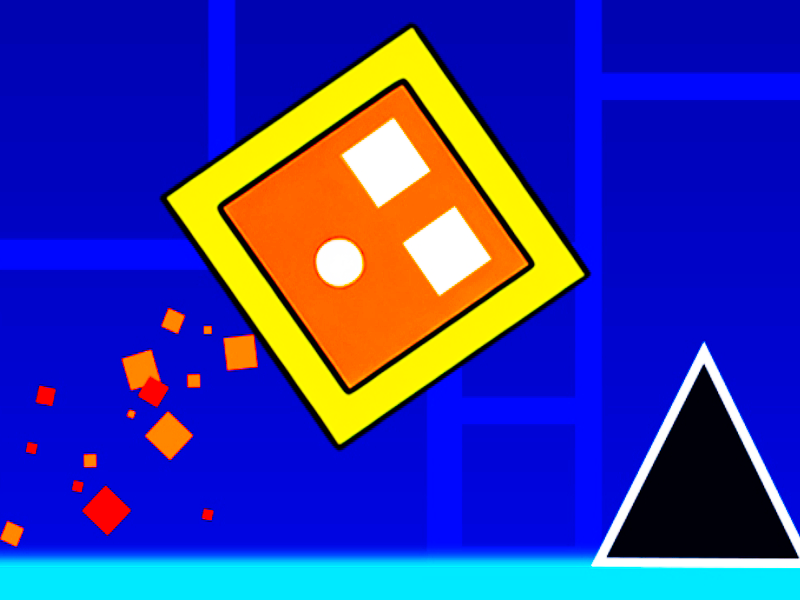 Spiel Geometrie Dash nicht blockiert Online