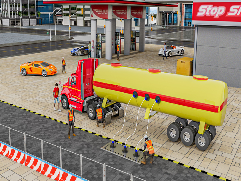 Spiel Öltanker Transportwagen Online