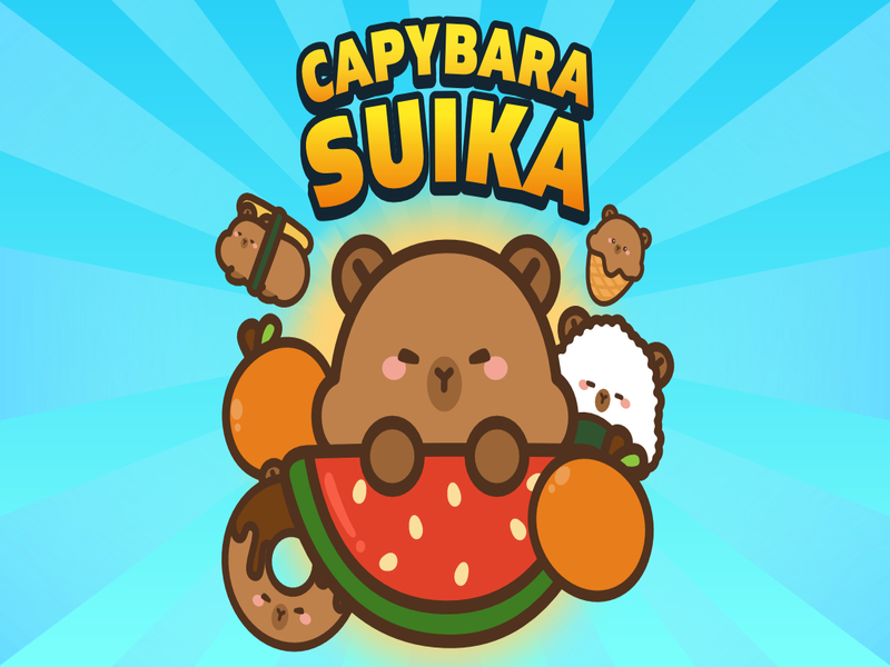 Spiel Capybara Suika Online