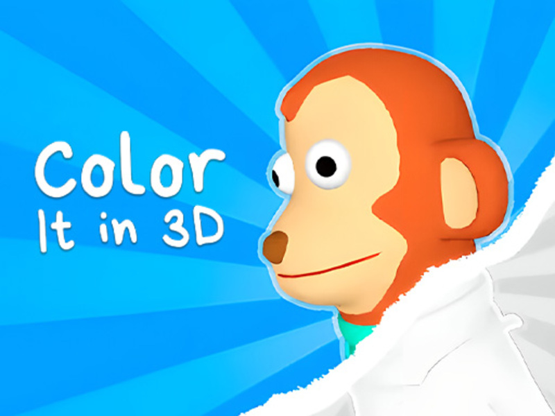 Spiel Färbe es in 3D Online