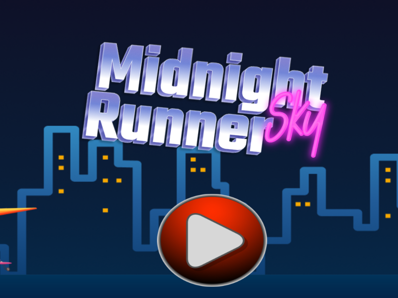 Spiel Midnight Sky Runner Online