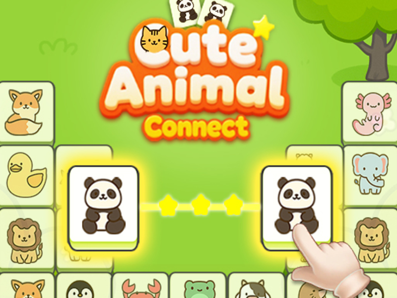 Spiel Nette Tiere verbinden sich Online
