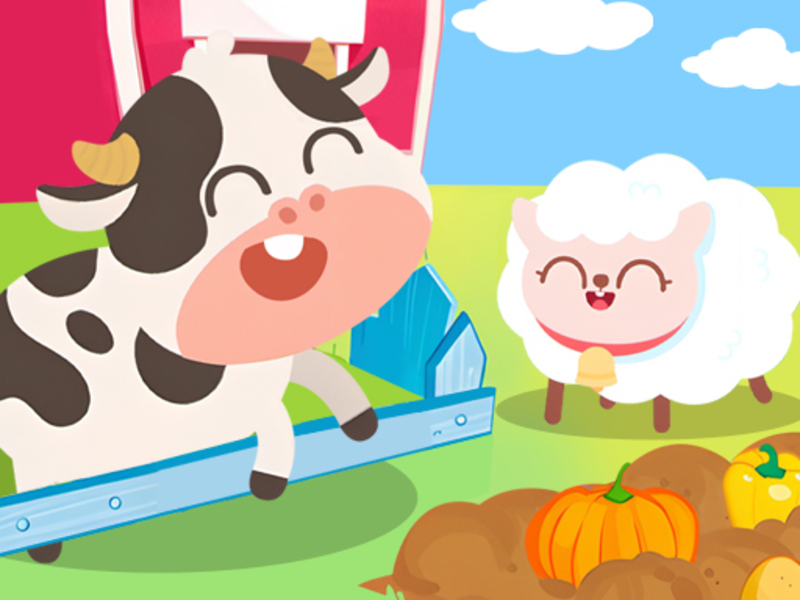 Spiel Kinder Happy Farm Dudu Online