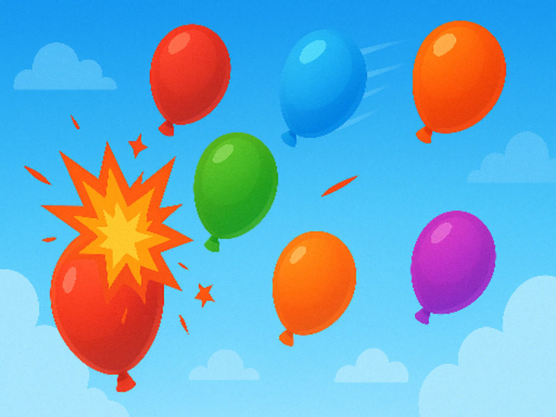 Spiel Ballon-Pop-Wahnsinn Online