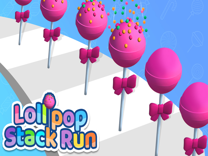 Spiel Lollipop Stack Run Online