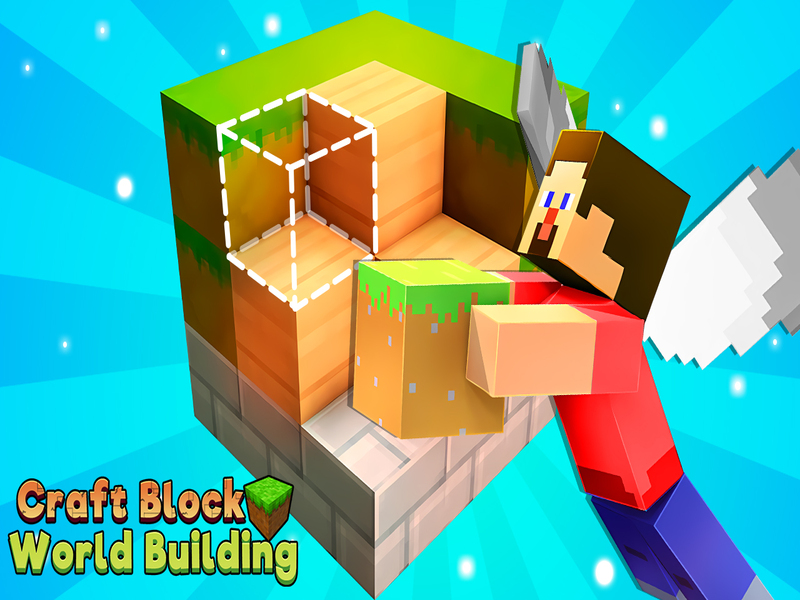 Spiel Blockblock-Weltgebäude Online