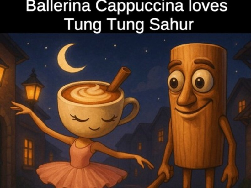 Spiel Ballerina Cappuccina liebt Tung Tung Sahur Online