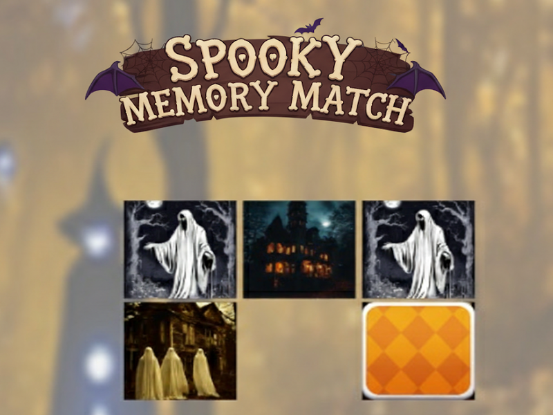Spiel Spooky Memory Match Online