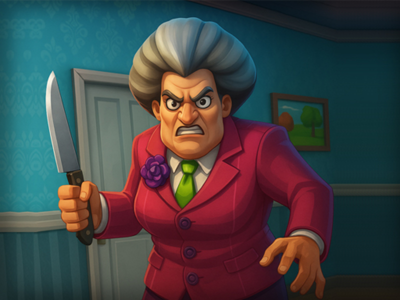 Spiel Beängstigender Lehrer 3D kehrt zurück Online
