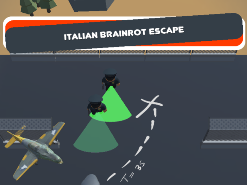 Spiel Italienische Brainrot entkommen Online
