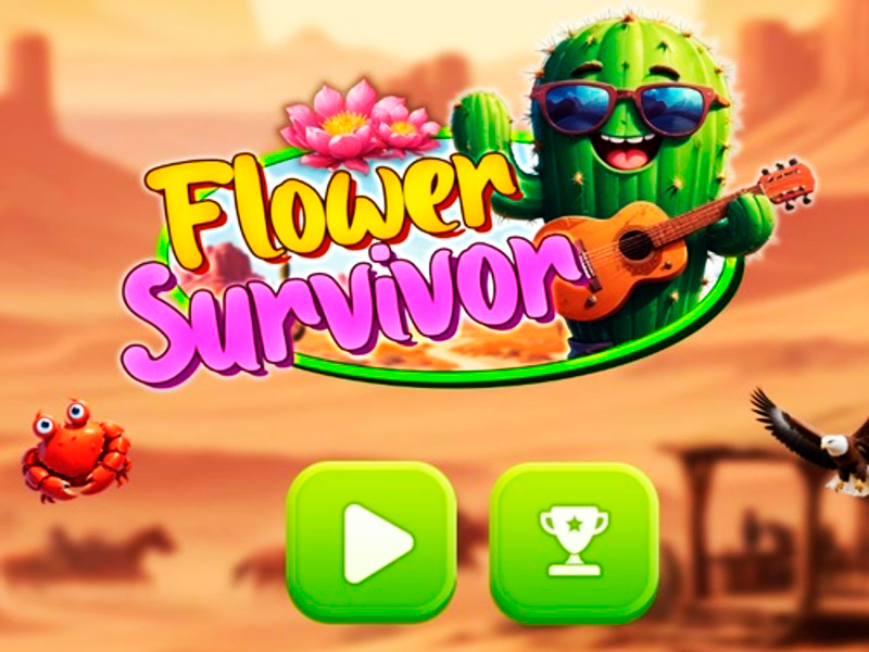 Spiel Blumenüberlebende Online