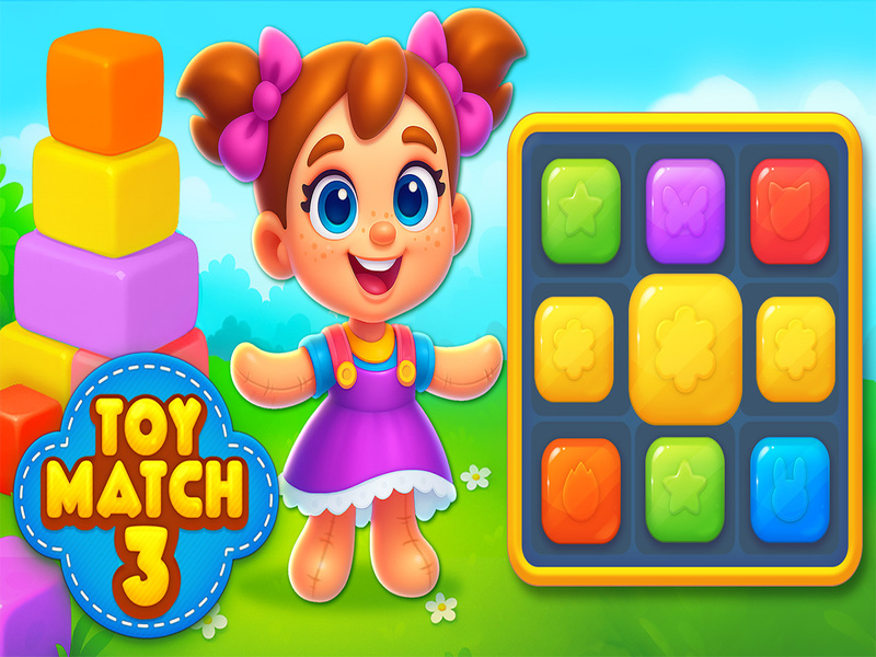 Spiel Spielzeug Match 3 Online